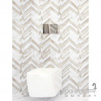 Плитка настенная 30х60 Golden Tile Marmo Bianco G7005 белая