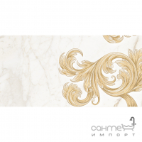 Настінна плитка декор 30х60 Golden Tile Saint Laurent Decor 2 9А032 біла