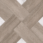 Плитка напольная 40х40 Golden Tile Marmo Wood Cross 4VН87 темно-бежевая