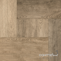 Плитка для підлоги 40х40 Golden Tile Home Wood 4N783 коричнева