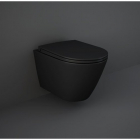 Подвесной унитаз Rak Ceramics Feeling RST23504A с сидением soft-close, черный