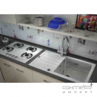Кухонная мойка Zorg GL 7851 WHITE