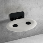 Сидіння для ванної кімнати Ravak Ovo P II B8F0000057 Opal/Black