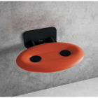 Сидіння для ванної кімнати Ravak Ovo P II B8F0000058 Orange/Black
