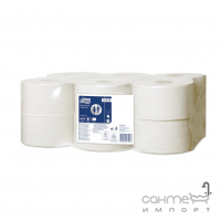 Туалетний папір джамбо, міні-рулони Tork 120161 білий