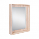 Зеркальный шкафчик с LED-подсветкой Q-tap Pisces QT2577ZP6003WO белый дуб