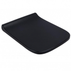 Сидіння для унітазу softclose slim дюропласт Qtap Tern QT99HY2238MB матове чорне