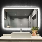 Смарт-зеркало с LED-подсветкой и линзой Dusel DE-M3051 100x75