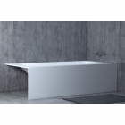 Передня панель зі штучного каменю S-Sense для ванни Salini Orlando/Ornella 170 біла