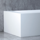 Бічна панель із штучного каменю S-Sense для ванни Salini Orlando/Ornella 70 біла