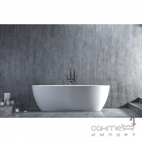 Окремостояча ванна зі штучного каменю Salini Alda Nuova 160x80 S-Sense глянсова біла