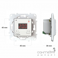 Терморегулятор для систем антизледеніння та сніготанення Terneo Kt кольору в асортименті