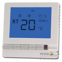 Терморегулятор для системи теплої підлоги Veria Control T45 білий