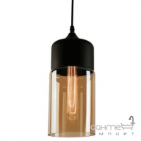 Подвесной светильник Zambelis Lights Pendant Light 1515 матовый черный/шампанское
