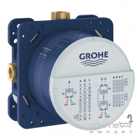 Душова система прихованого монтажу з термостатом Grohe Grohtherm SmartControl 26415SC2 хром