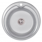 Кухонна мийка Lidz 510-D 0.6mm Decor LIDZ510D06DEC160 нерж. сталь декор