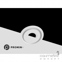 Радіусний світильник гіпсовий врізний Promin Ring300, 630 мм