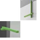 Комплект аксессуаров для радиатора Cordivari Lynea H30 Mela Verde зеленый