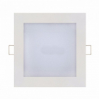 Стельовий світильник врізний квадратний Horoz Slim/Sq-15 LED 15W 900lm (в асортименті)
