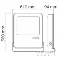 Світлодіодний прожектор Horoz Electric Lion-400 068-013-0400-011 LED 400W 34000lm 6400K