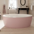 Отдельностоящая акриловая ванна PAA Aria 1740x840 белая внутри/цветная снаружи