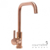 Змішувач для раковини Rea Folk Rose Gold REA-B5151 золото рожеве