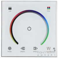 Сенсорний контролер для світлодіодної стрічки Horoz Electric Touch-RGB 100-004-0288-010 144-288W 12V-24V IP20 4A