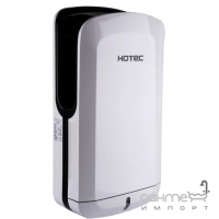 Сушарка для рук сенсорна (220В, 1600-2000Вт) Hotec 11.109 ABS White (білий пластик)