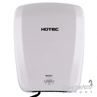 Сушилка для рук сенсорная (220В, 1800Вт) Hotec 11.231 ABS White (белый пластик)