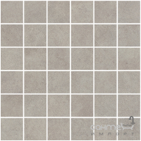 Керамограніт мозаїка StarGres Qubus Grey Mosaic Squares Rect 300x300