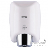 Электросушилка для рук сенсорная (220В, 1800Вт) Hotec 11.251 ABS White (белый пластик)