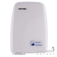 Электросушилка для рук сенсорная (220В, 1800Вт) Hotec 11.301 ABS White (белый пластик)