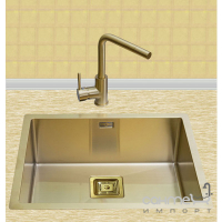 Змішувач для кухні AquaSanita 5553-G золото