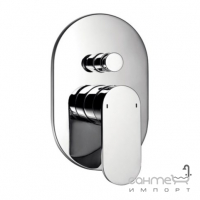 Змішувач для ванни прихованого монтажу Aqua-World Smart СМ35СМ.14.2в хром
