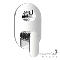 Смеситель для ванны скрытого монтажа на 3 потребителя Aqua-World Smart СМ35СМ.14.3в хром
