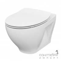 Унітаз підвісний Cersanit Moduo Clean On SZCZ1002090915 із сидінням дюропласт, білий