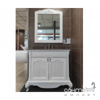 Комплект мебели для ванной комнаты Aqua-World Classic Кл 9691-9661 белое дерево