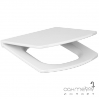 Сидіння для унітазу Cersanit Easy CSSD1003110961 дюропласт антибактеріальний, білий
