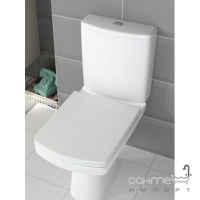 Сидіння для унітазу Cersanit Easy CSSD1003110961 дюропласт антибактеріальний, білий