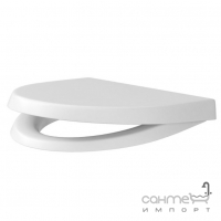 Сидіння для унітазу Cersanit Parva CSSD1003433615 дюропласт, soft-close, антибактеріальне, білий