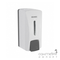Дозатор ручной жидкого мыла 1000 мл Genwec Automatic ABS (пластик, белый цвет) GW04 17 01 00