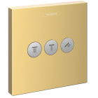 Запорно-переключающее устройство Hansgrohe ShowerSelect 15764990 золото