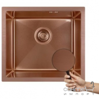 Кухонна мийка Q-tap QTD4843BRPVD10 Bronze