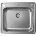 Кухонна мийка з нержавіючої сталі Hansgrohe S412-F500 43336800 хром