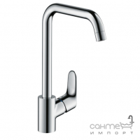 Змішувач для кухні, для проточних водонагрівачів Hansgrohe Focus M41 31822000 хром