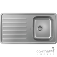 Кухонна мийка з нержавіючої сталі Hansgrohe S4111-F340 43340800 хром