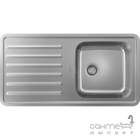 Кухонна мийка з нержавіючої сталі Hansgrohe S4111-F400 43341800 хром