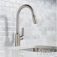 Смеситель для кухни с вытяжным изливом Hansgrohe Focus M42 71800800 нержавеющая сталь