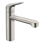 Змішувач для кухні Hansgrohe Focus M42 71806800 нержавіюча сталь