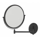 Косметическое зеркальце с увеличением Genwec Magnifying mirror (черное) GW05 30 06 03